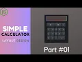 Create A Simple Calculator Using JavaScript Detailed Tutorial Layout Design Part