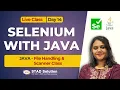 Selenium with Java Live Class - Day 14 JAVA