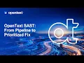 OpenText SAST Demo Shift Left Security with Integration SSC and AI-Powered Analysis