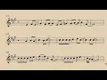 Lagu My Cherie Amour Alto Saxophone Play along Sheet Music