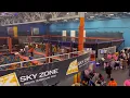 We jumped at Sky Zone Trampoline Park