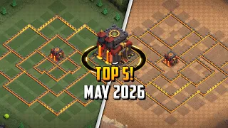 TOP 5 Town Hall 10 Th10 Hybrid Base Layout Copy Link 2026 Clash of Clans