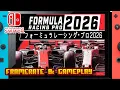 Formula Racing Pro 2026 フォーミュラレーシング・プロ2026 - (Nintendo Switch 1) - Framerate \u0026 Gameplay - 4K