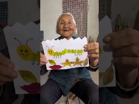 Does the caterpillar made by grandma look like this? The taste of autumn #grandma #rurallife