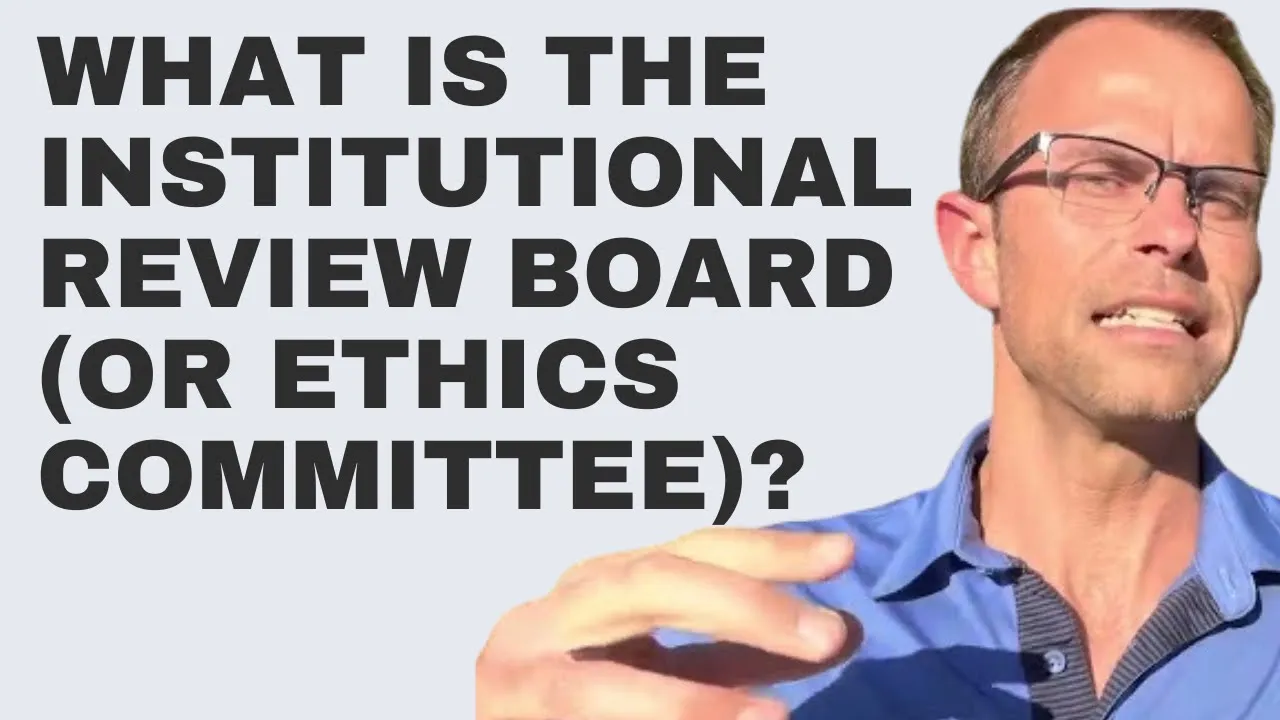 What Is The Institutional Review Board (Or Ethics Committee) In Research?