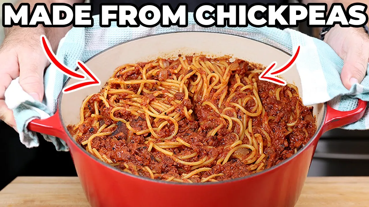 One Can of Chickpeas Will Change the way you think about Bolognese