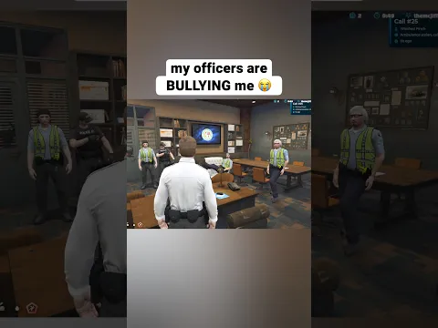 I need HR, my officers are bullying me 😭 (GTA 5 RP)