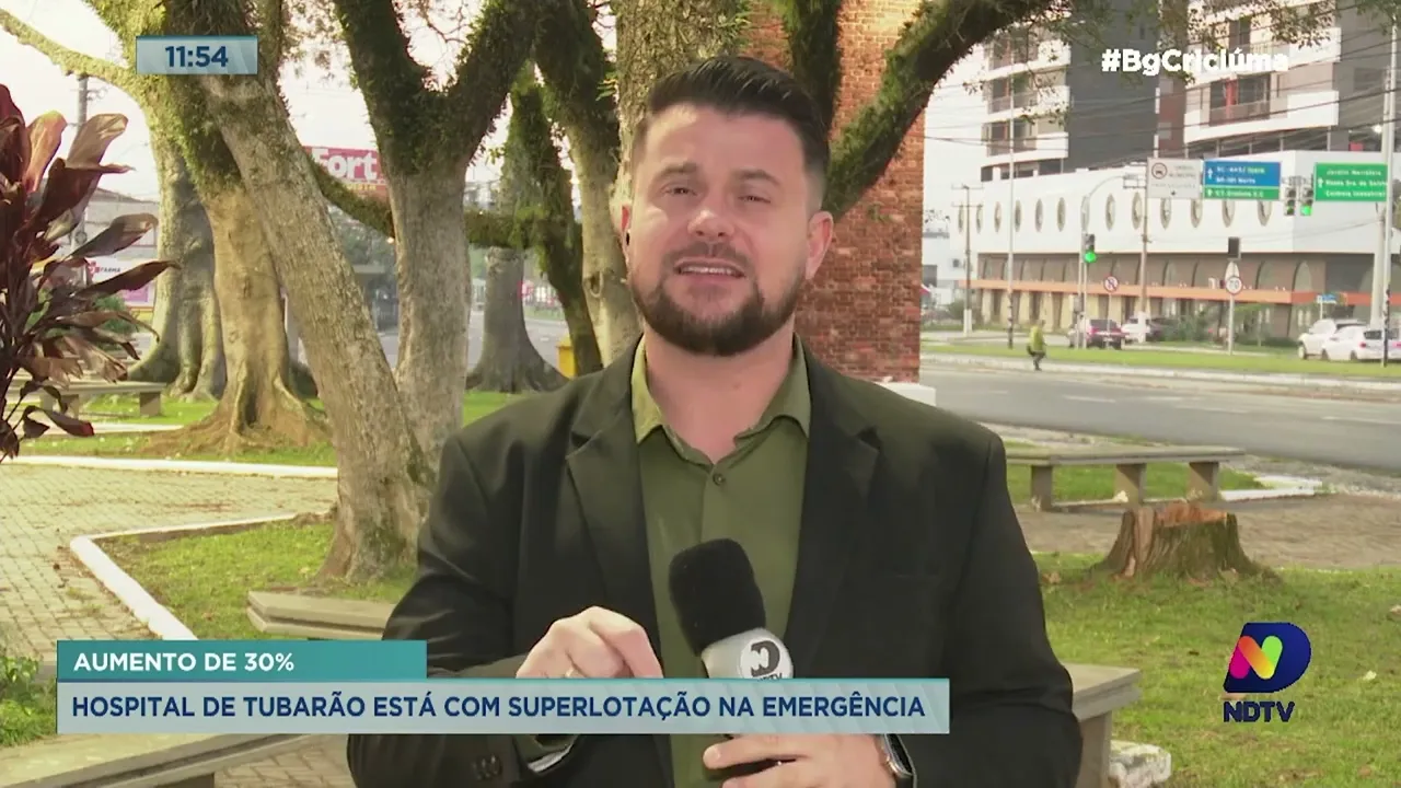 Hospitais de Santa Catarina enfrentam superlotação e emergência sobrecarregada