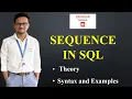Sequence in Oracle in SQL
