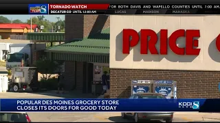 A popular Des Moines grocery store has ly closed