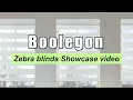 Transform Your Space with Boolegon Zebra Print Blinds