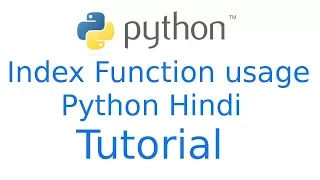 Indexing in python Python Tutorial in Hindi