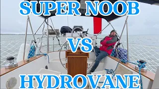 Testing out my new Hydrovane. Only 19 days left until I set sail from Oregon to Hawaii.