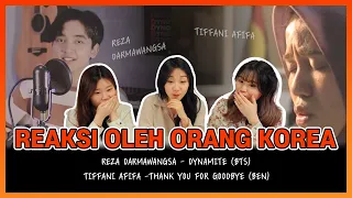 Download K-pop reaction to Reza Darmawangsa - Dynamite (BTS), Tiffani Afifa - Thank you for Goodbye | EP12 MP3