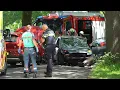 Download Lagu Ongeval met twee auto's op de Zevenhuisterweg Nieuw-Roden