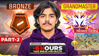 Bronze to Grandmaster Rank Push Challenge Part–2 📈🔥| 6 Hours Daily Limit -DMNDHEERAJ