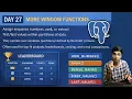 Day 27 PostgreSQL Day 27 RANK DENSE - RANK ROW