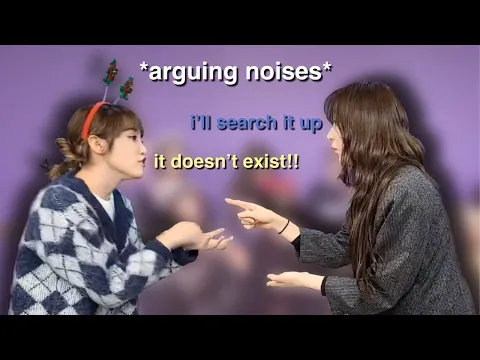 Download MP3 when izone argue over dumb things