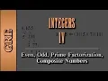 GRE Arithmetic Integers Part 4 of 4 Even Odd Prime Factorization Composite Numbers