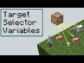 Target Selectors Part 1 Target Selector Variables
