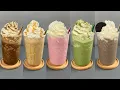 Download Lagu 10 Homemade Starbucks Frappuccino | Java Chip Frappucino, Caramel Frappuccino, Strawberyy Frappucino