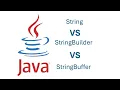 String vs StringBuilder vs StringBuffer in Java With Examples