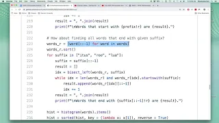 Python 9-1 Trie as you may