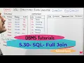 5 30 - Eng SQL Full Outer Join SQL Online Free Course Microsoft Sql Server Sql Tutorial