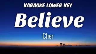 Download Cher - Believe (Karaoke Lower Key) MP3