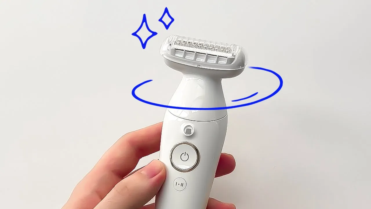 How to deep CLEAN Braun Silk Epil 9 Flex | Razor head disassembly