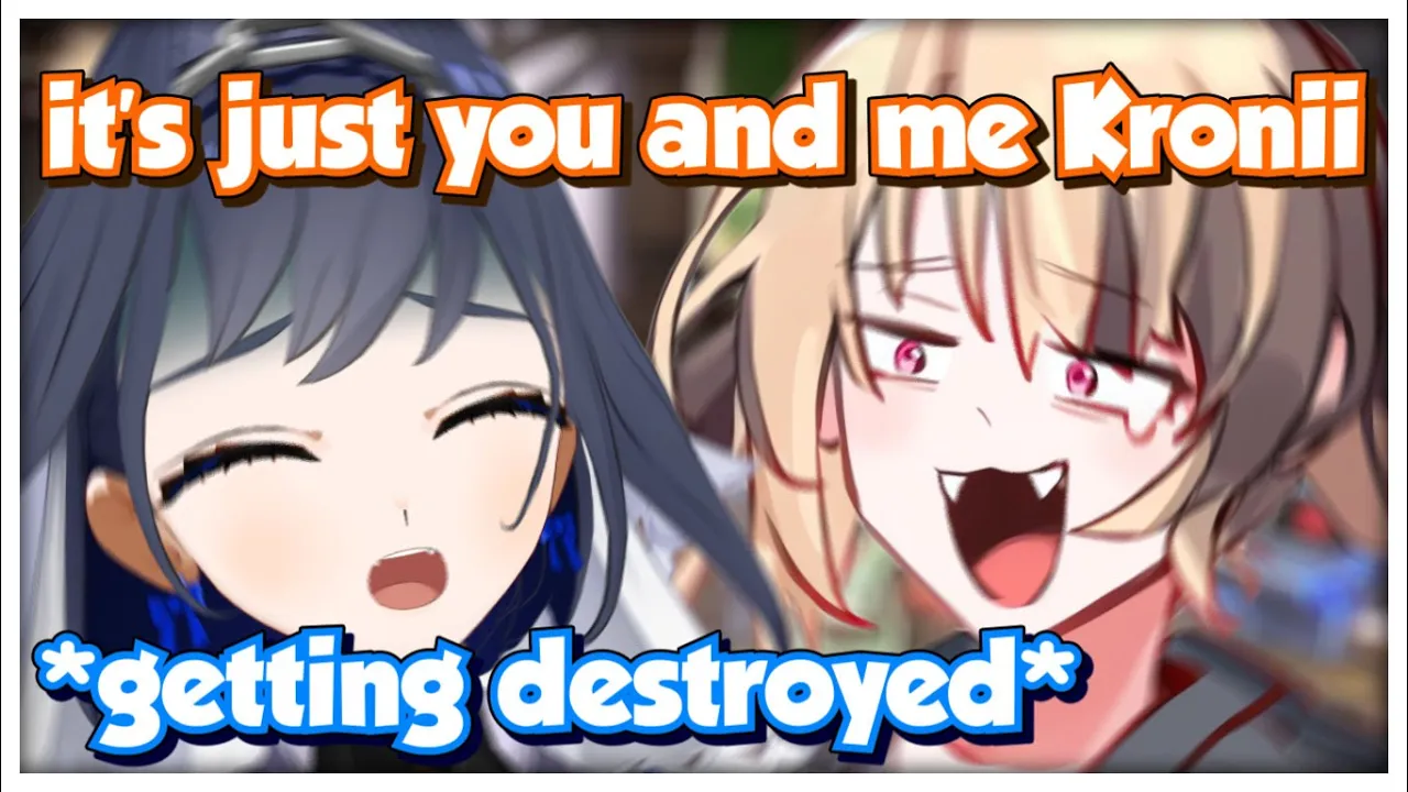 Gigi Can't Hold Her Laughter Because Kronii Is Dying Both in Game and IRL