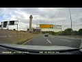 Newark Liberty International Airport NJ EWR Entrance Dashcam with airline and terminal signs