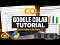 Google Colab Tutorial using Numpy Pandas matplotlib