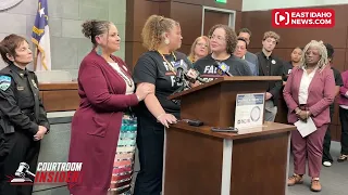 Prosecutors, officials hold news conference after guilty verdict in Miguel Salguero-Olivares trial