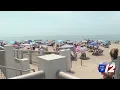 Locals flock to Narragansett beaches