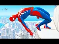 Lagu SPIDERMAN CRAZY JUMPS/FALLS #53 (GTA 5 Spider-Man Fails)