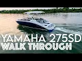 Yamaha 275SD Jet Boat Walkthrough - RideNow PowerSports Jacksonville Florida