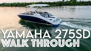Yamaha 275SD Jet Boat Walkthrough - RideNow PowerSports Jacksonville Florida