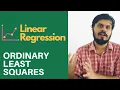 Linear Regression Part 4 Ordinary Least Squares
