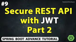 Implementing JWT Authentication In Spring Boot Part 2 Chapter-9 Java Spring Boot Advance