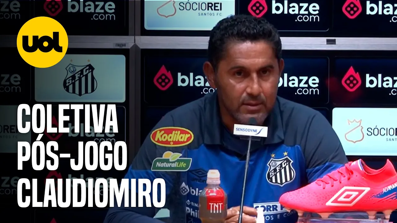 COLETIVA SANTOS: 'MUITO CEDO E PRECIPITADO SE FALAR EM REBAIXAMENTO'