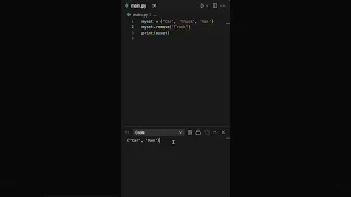 Python Sets Remove vs Discard