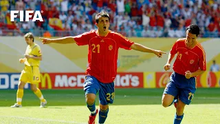 David Villa v Robin van Persie | BEST FREE KICK GOALS | 2006 World Cup