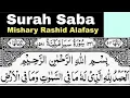 Download Lagu 34 - Surah Saba Full | Sheikh Mishary Rashid Al-Afasy With Arabic Text (HD)