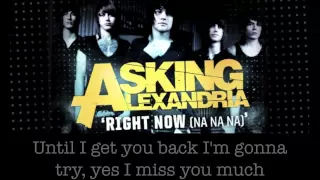 asking alexandria right now na na na akon cover