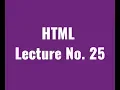 Input Type buttons-Submit and Reset--Lec-25 - HTML tutorial for beginners in Urdu-Hindi-