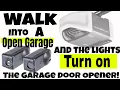 Chamberlain Garage Door Opener Light Reversing Sensors Turn