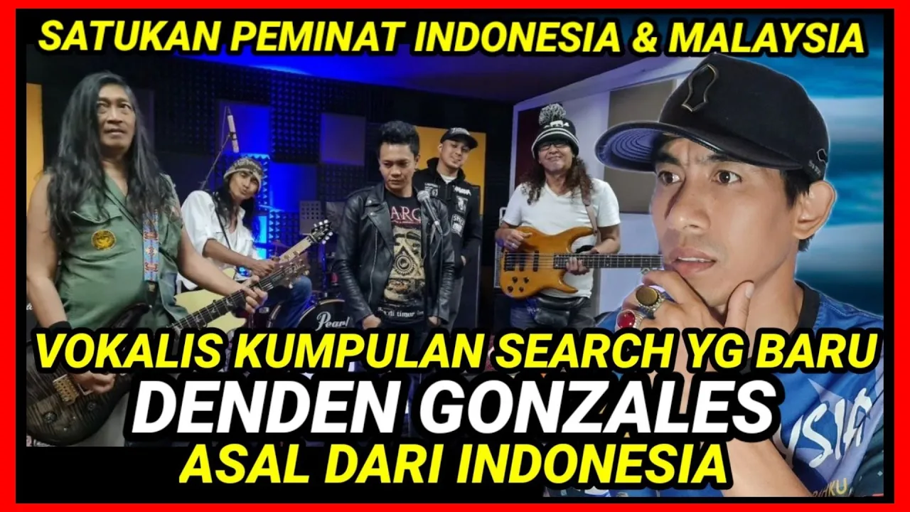 TEMU BUAL DENDEN GONJALEZ (VOKALIS KUMPULAN SEARCH) BERSAMA MEDIA 🇲🇾 REACTION