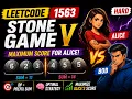 LeetCode 1563 Stone Game V DP Prefix Sum Maximum