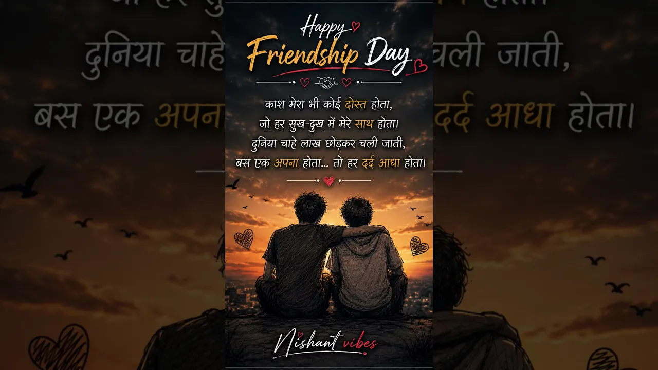 Happy Friendship Day